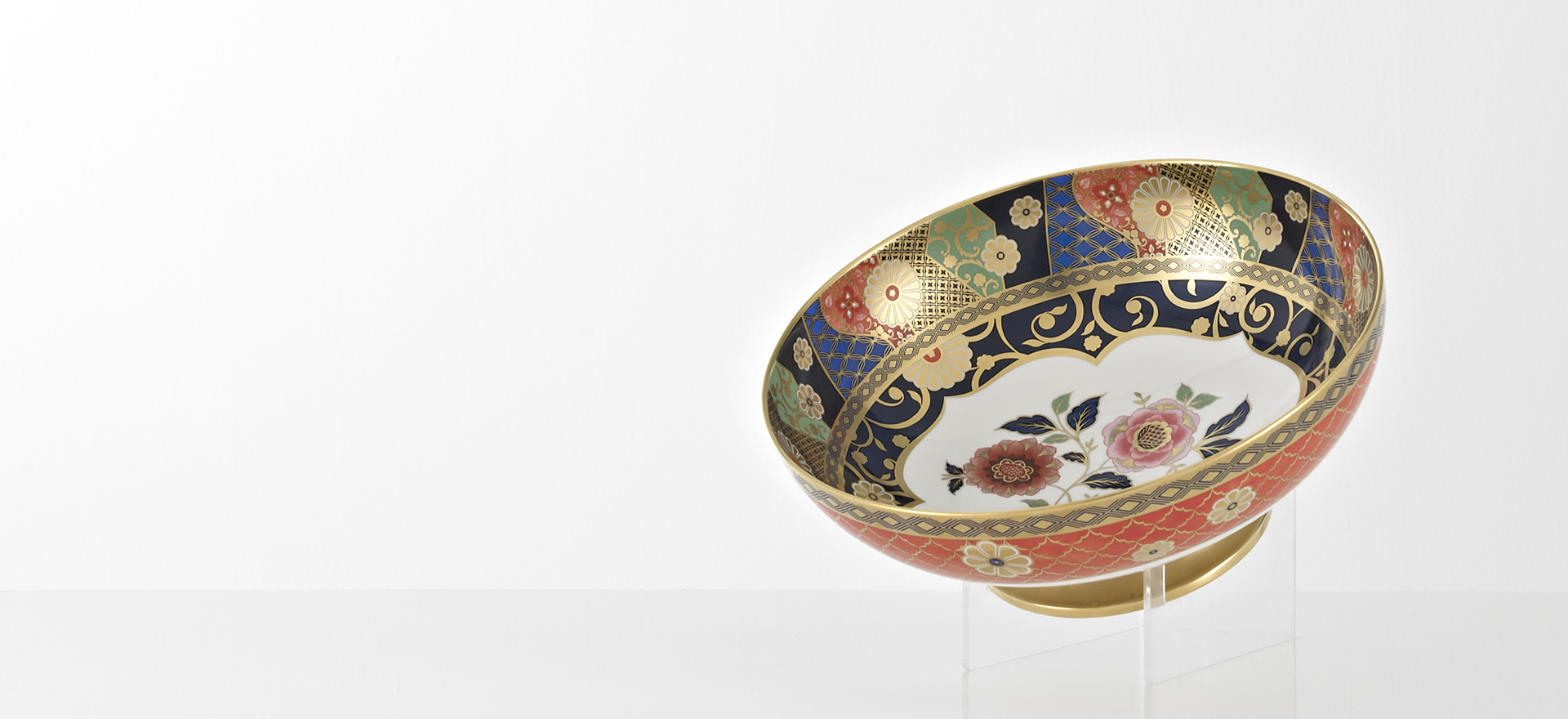 Handcrafted Fine Bone China Large Bowl