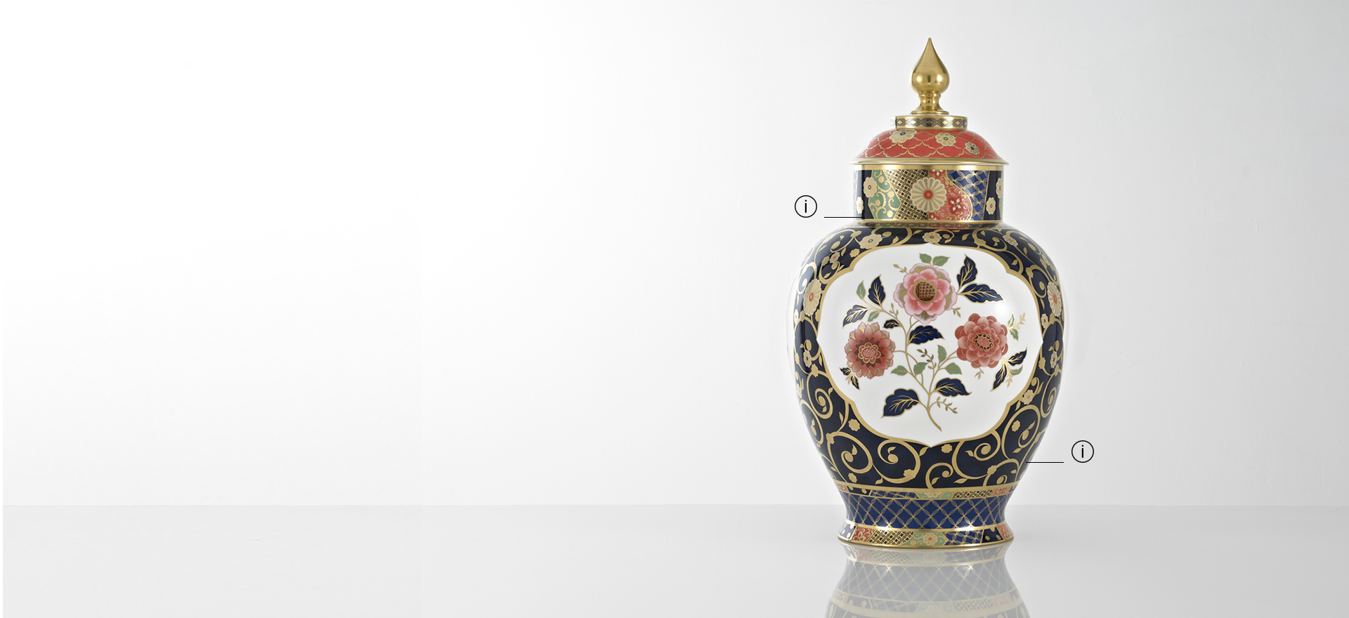 British Luxury Ceramics Fine Bone China Vase