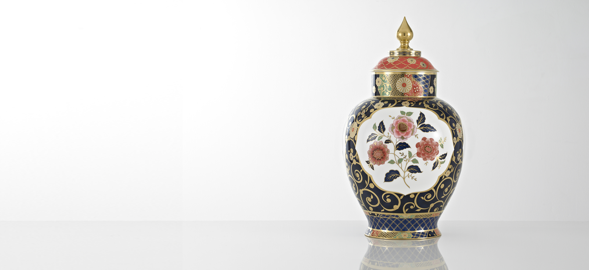 Handcrafted Fine Bone China Vase