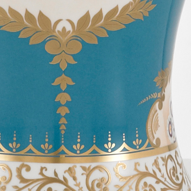 Hand Gilded Vase